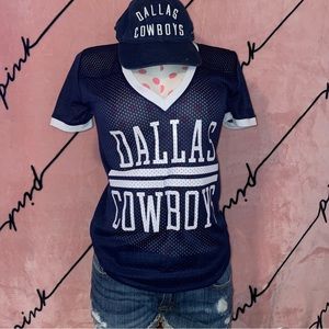 B13 RARE Exclusive VICTORIA'S SECRET PINK Dallas Cowboys NFL Football Jersey XS